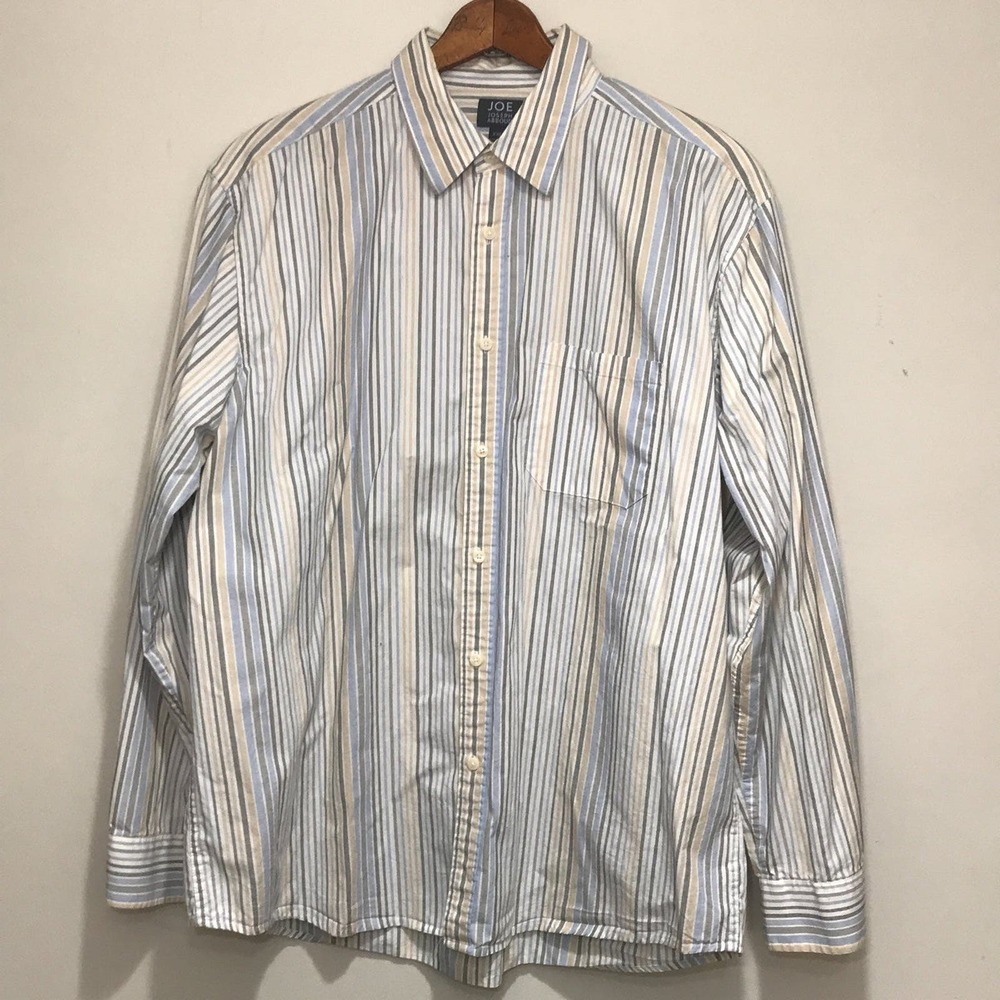Joseph Abboud JOE Mens 100% Cotton Striped Dress Shirt Size XXL